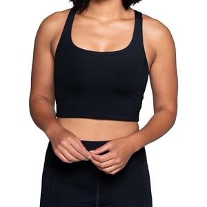 Girlfriend Collective Paloma Bra - Women's Size Small Black